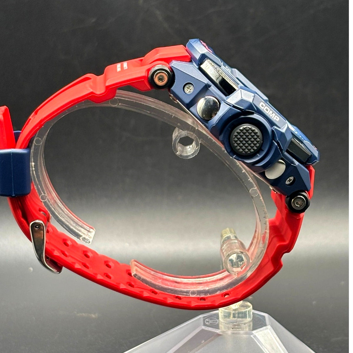 Casio G-Shock Gravitymaster GA-1100-2A Twin Sensor Blue Red Watch