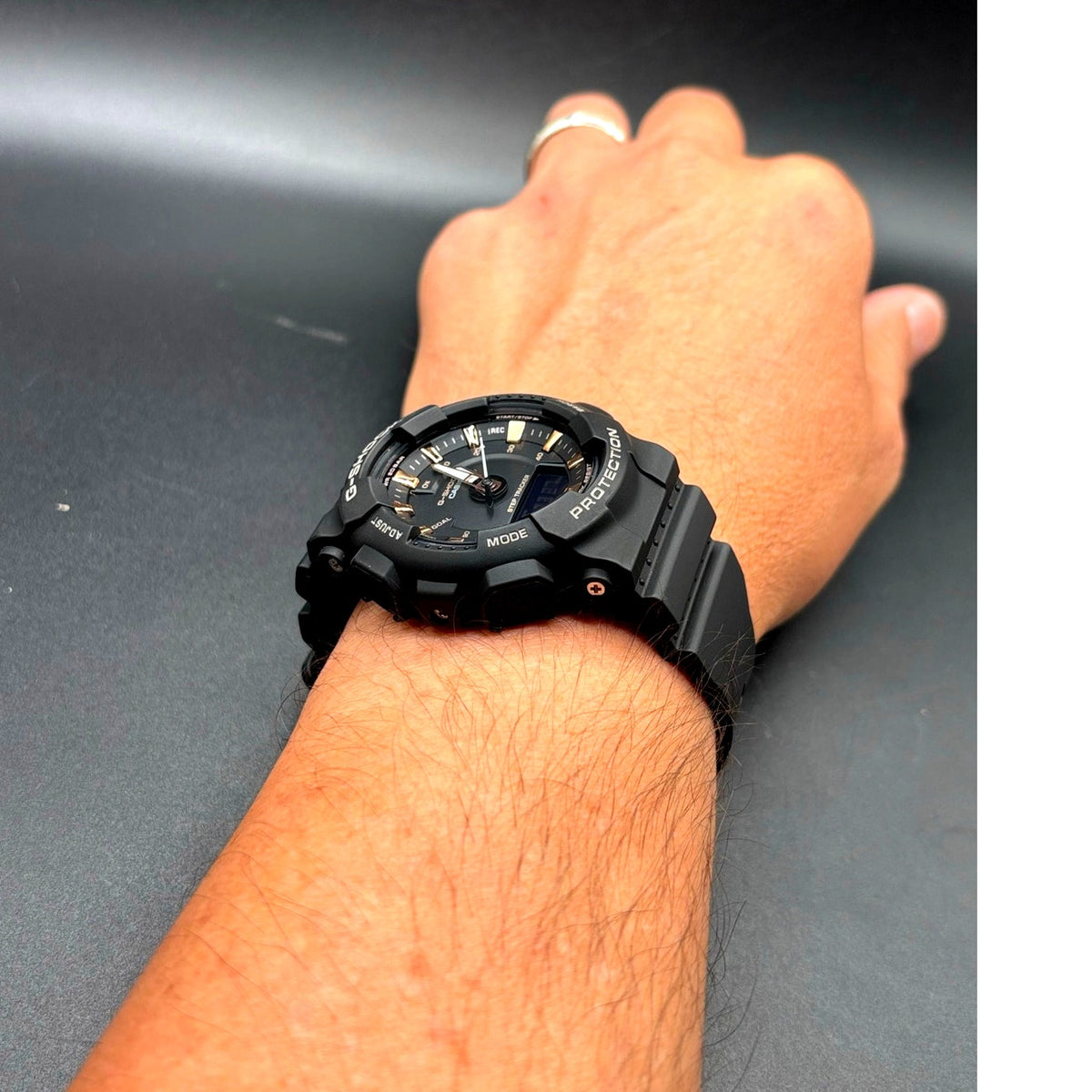 Casio G-Shock GMA-S130PA-1A Black Pink Gold Step Tracker NIBWT Discontinued