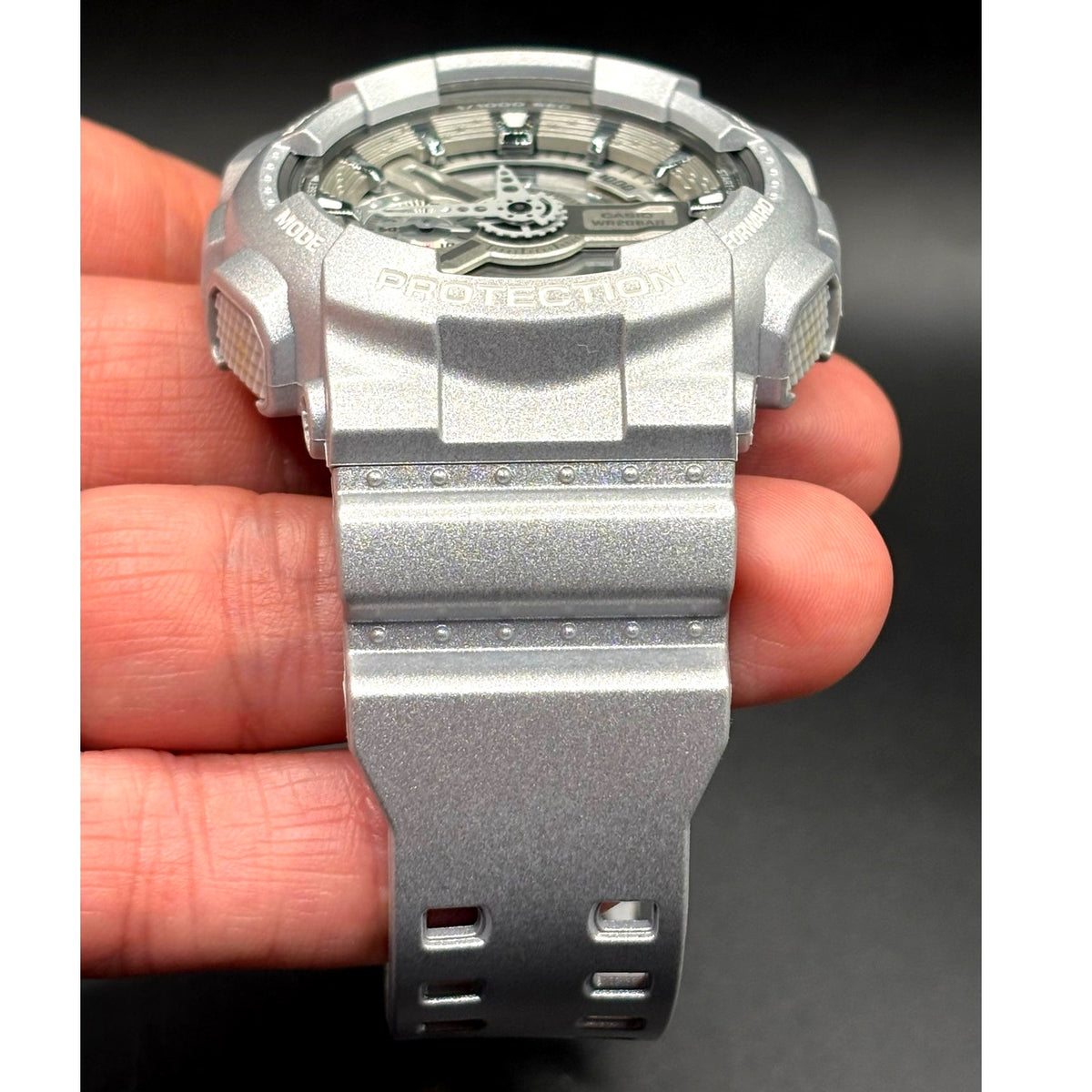 Casio G-Shock GA-110BC-8A Silver Men's Analog Digital Watch