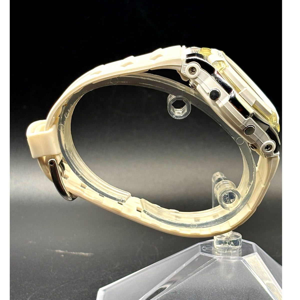 Casio Baby-G BGA110-7B Analog Digital White Women’s Watch Discontinued
