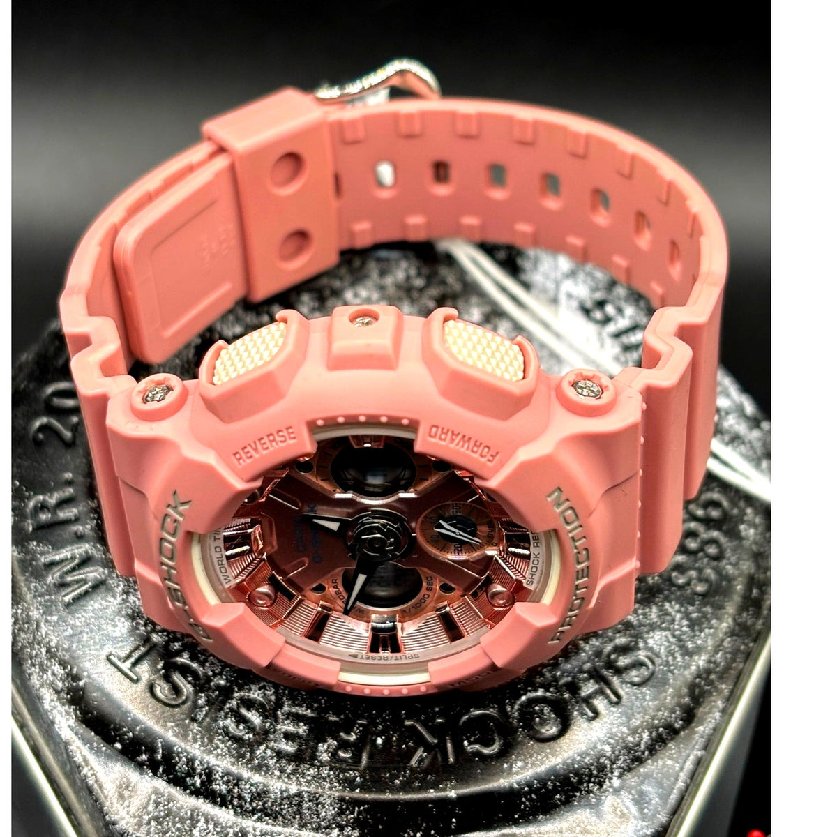 Casio G-Shock GMA-S120DP-4A S-Series Pink Rose Gold Women’s Watch NIB