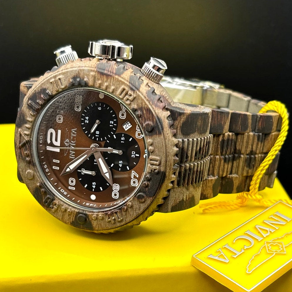 Invicta 48620 Pro Diver Werewolf Men's Stainless Steel Watch 52mm Aqua Plating