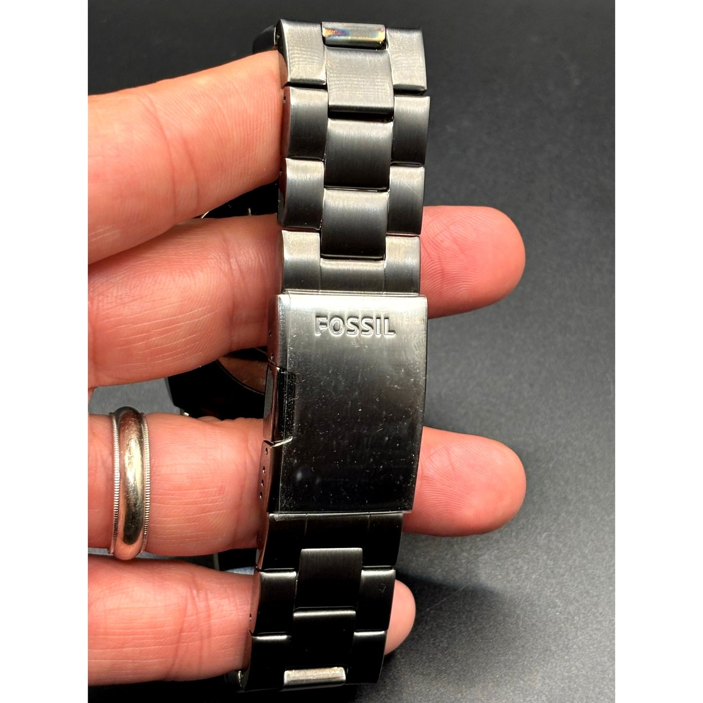 Fossil Q FTW1166 Machine Hybrid Smartwatch Black Steel 45mm Men’s Watch