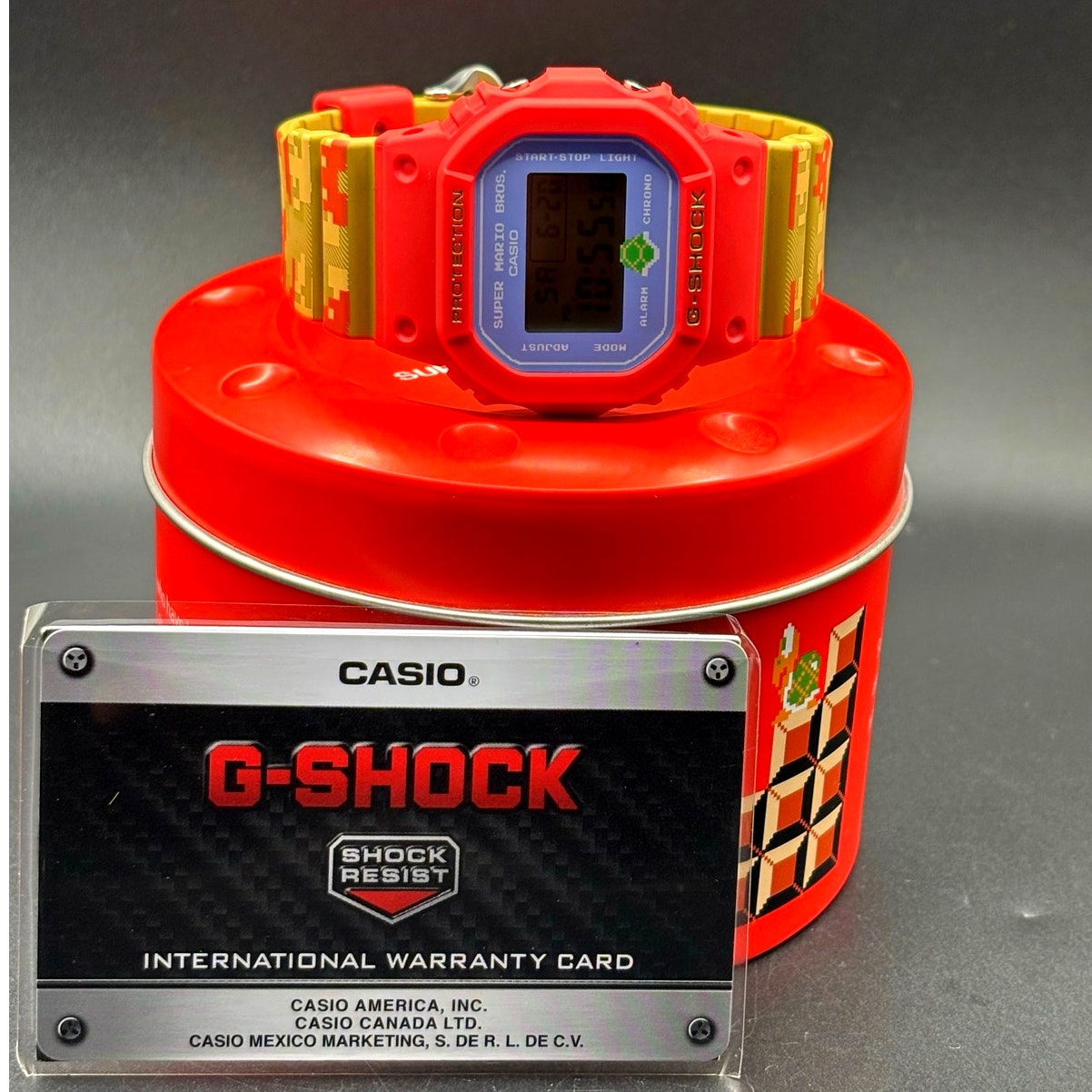 Casio G-Shock DW5600SMB-4 Super Mario Bros Limited Edition Watch NIB