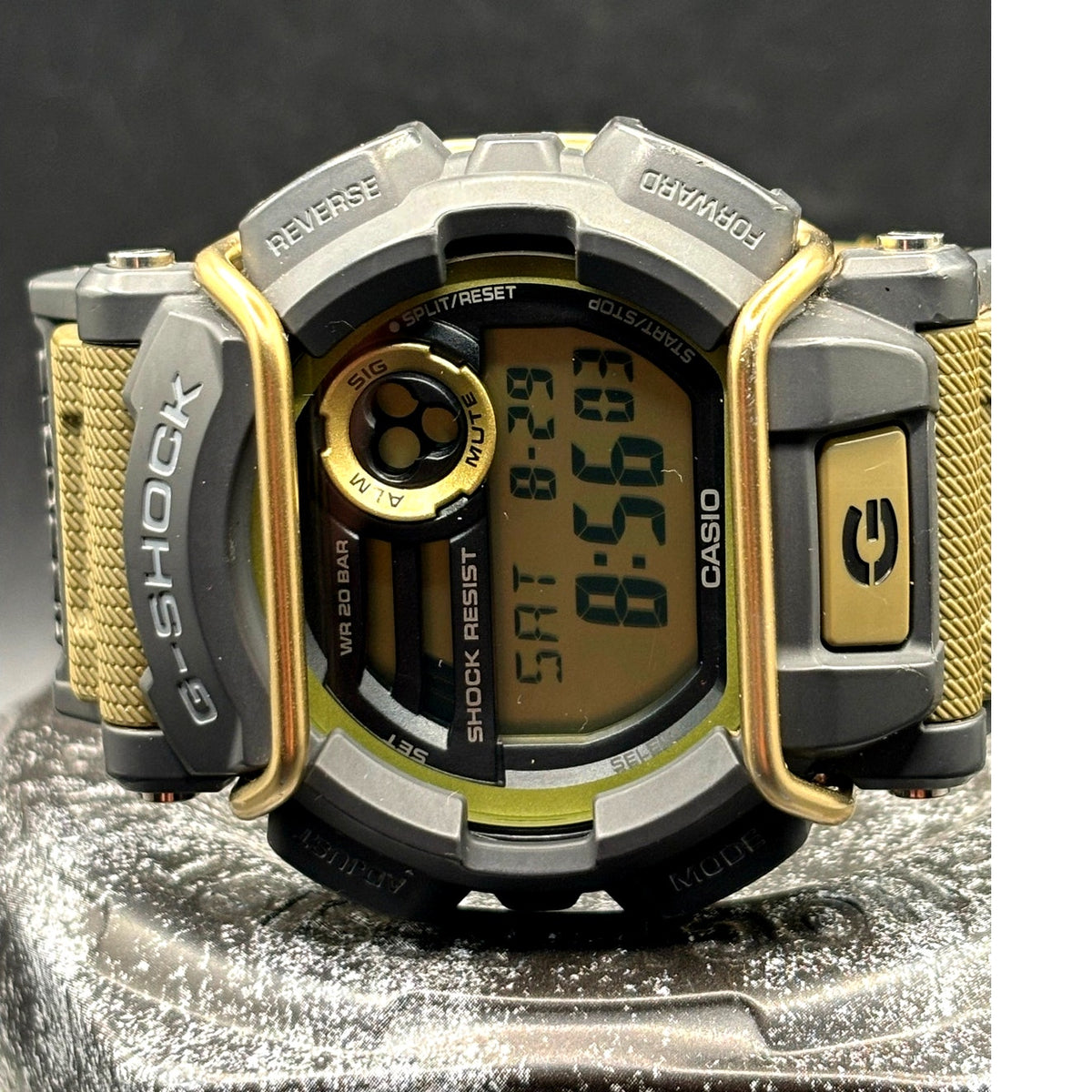 Casio G-Shock GD-400-9 Olive Green Digital World Time Men's Watch