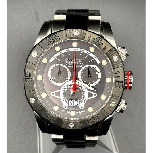 Invicta Reserve Leviathan II 0329 Swiss Made Chronograph 53mm Watch OOS
