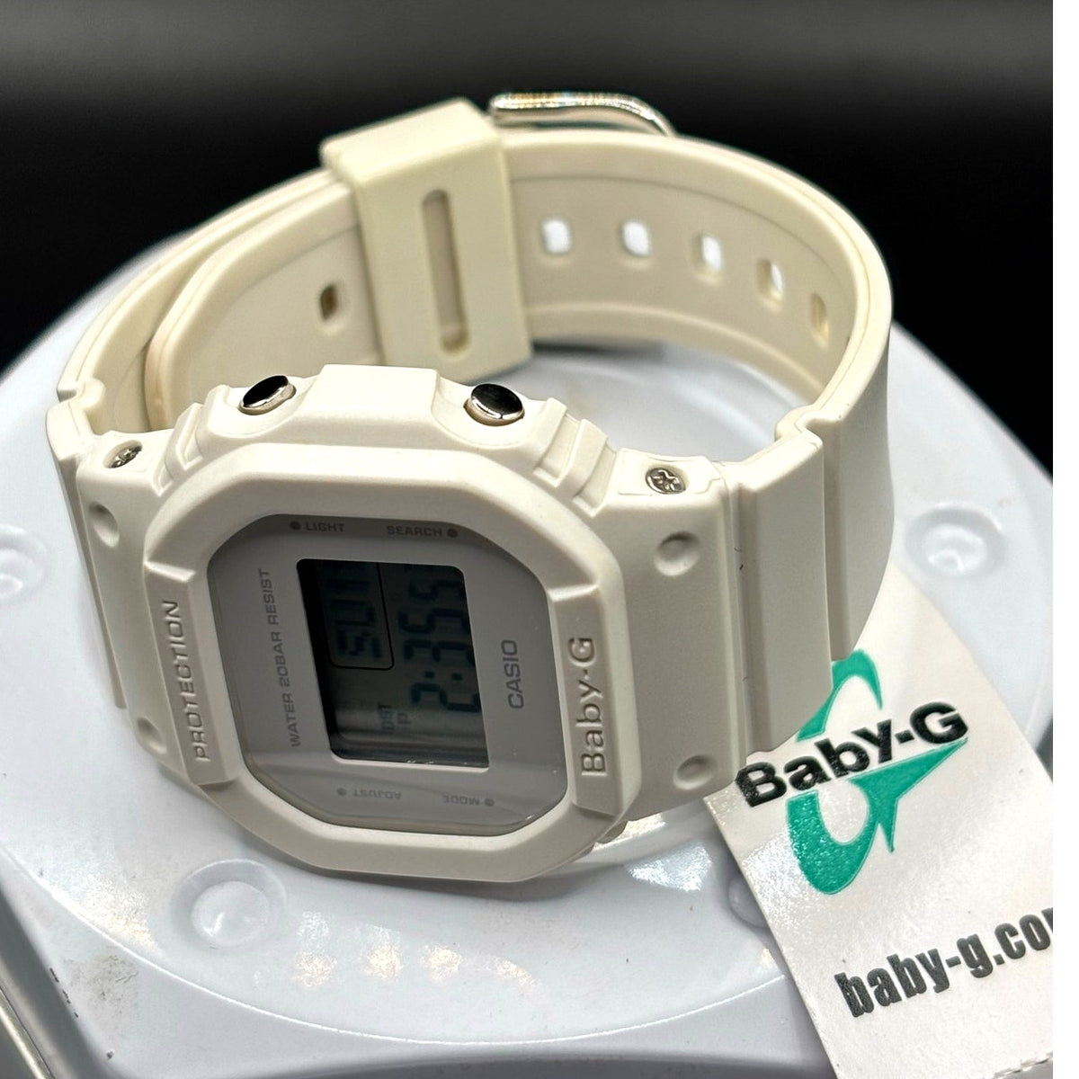 Casio Baby-G BGD-560CU-7 Matte White Digital Women’s Watch 200M