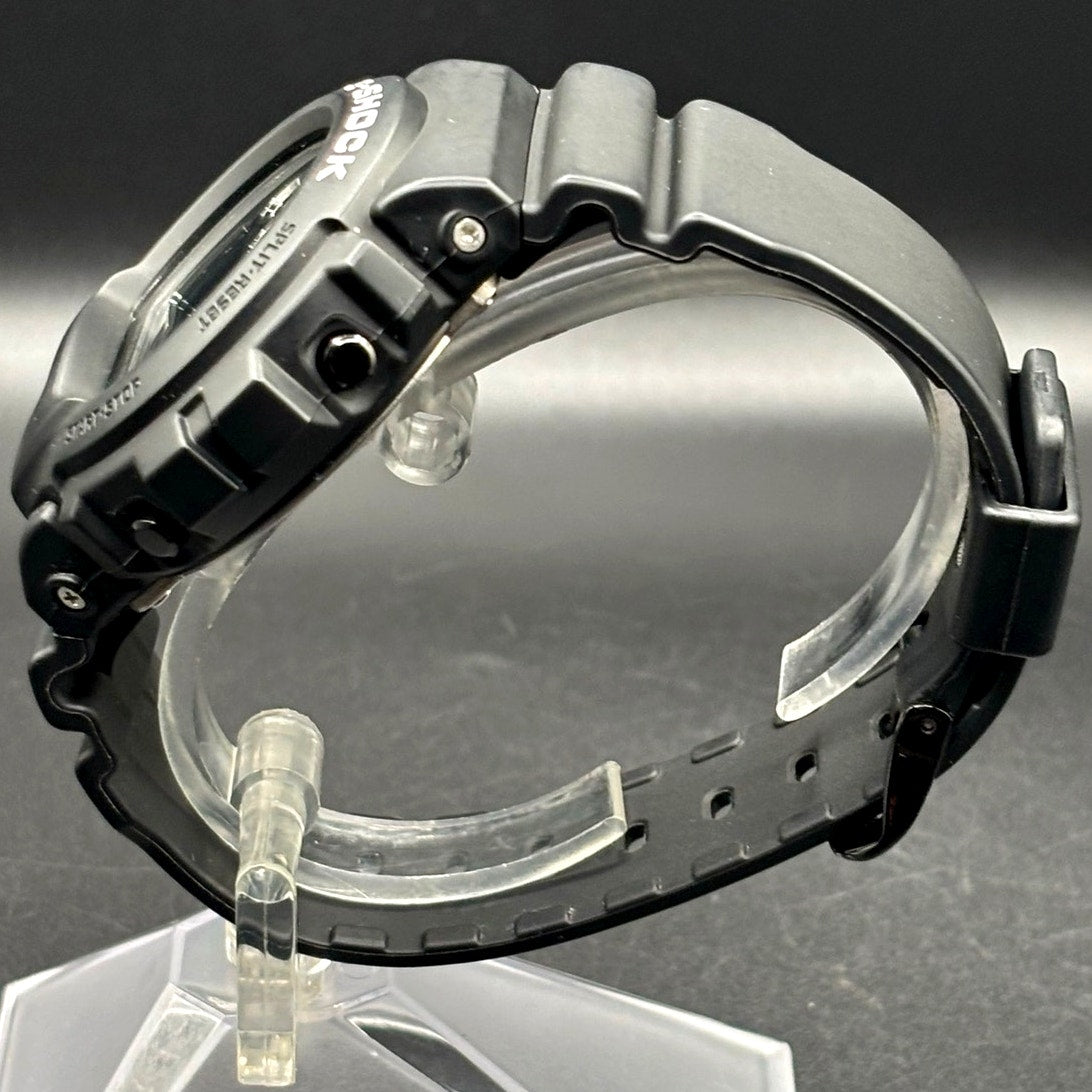 Casio G-Shock DW6900BW-1 Garish Black 200M Mens Watch Discontinued