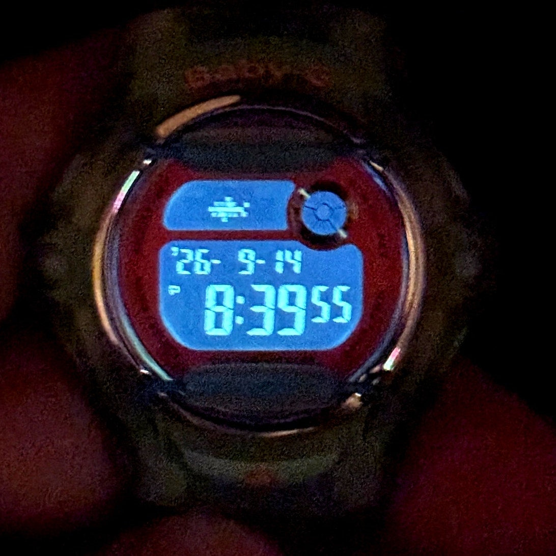 Casio Baby-G BG-169R Lime Green Translucent Digital Data Bank 200M Womens Watch
