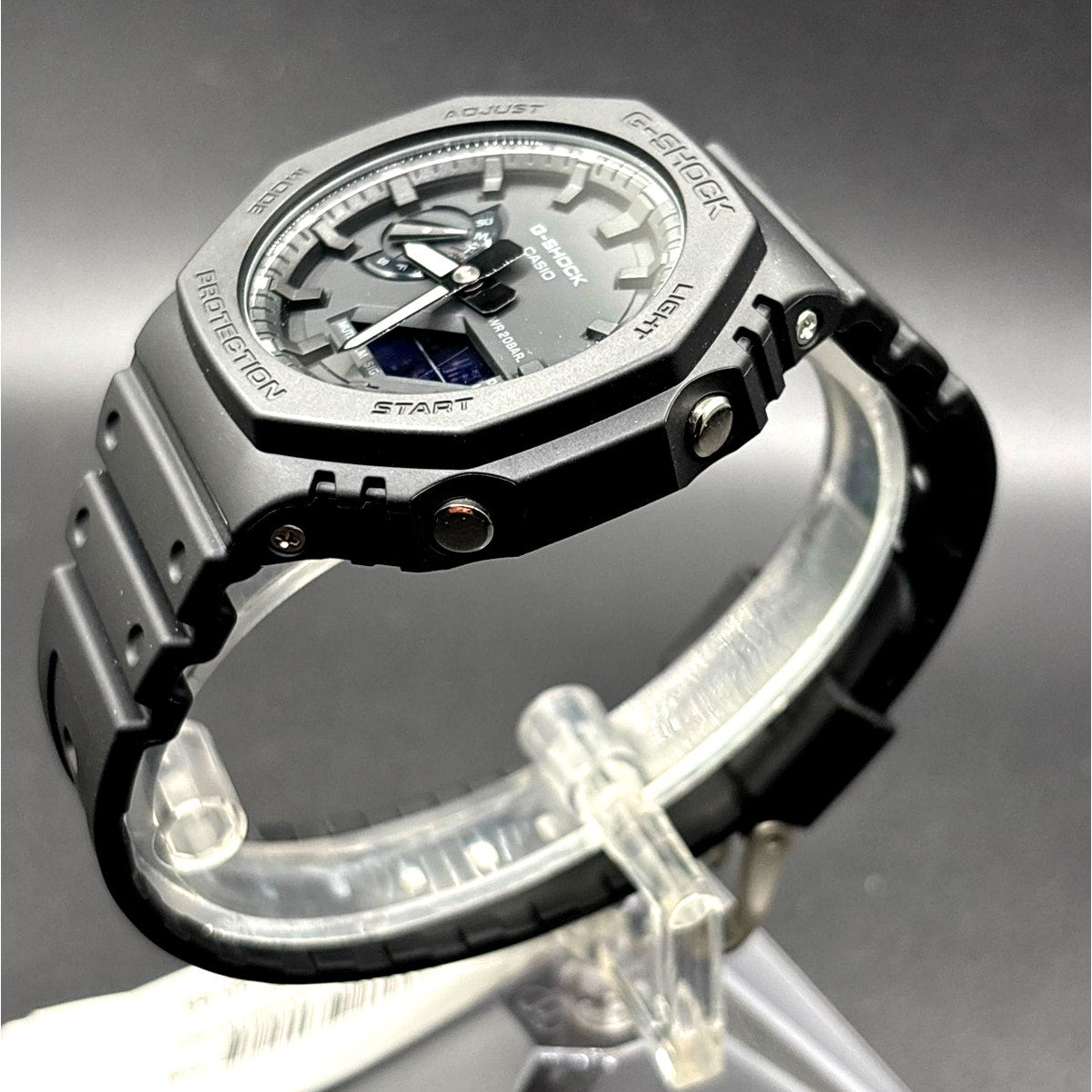 Casio G-Shock GA2100-1A1 Monochrome Black Carbon Core Analog Digital Men’s Watch