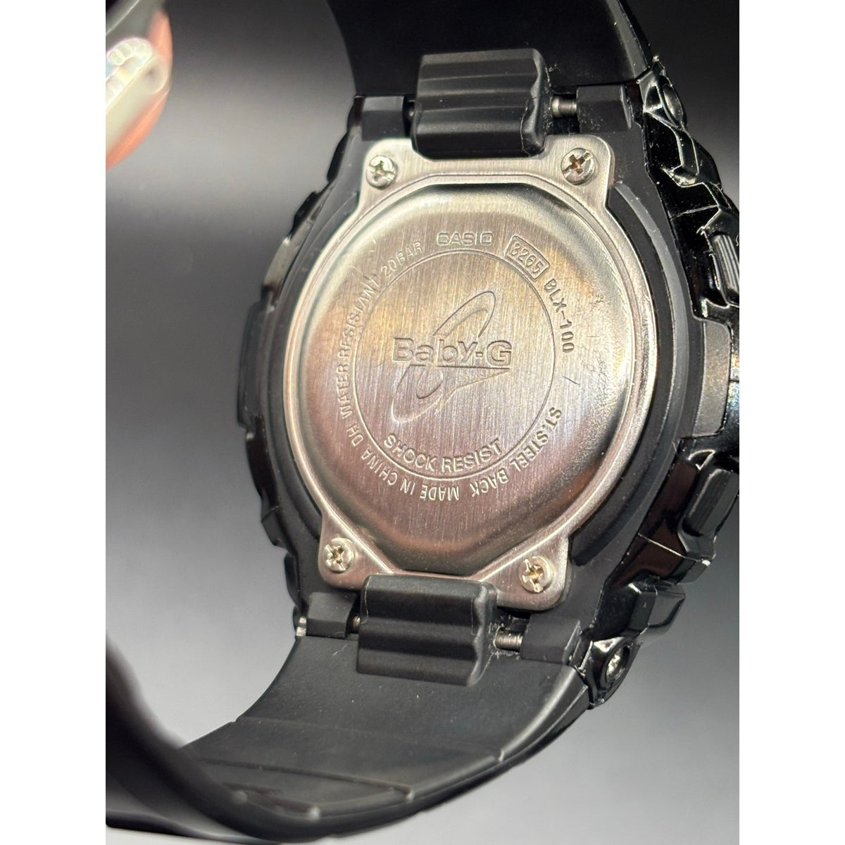 Casio Baby-G  G-LIDE BLX-100-1E Tide Graph Moon Data Black Digital Watch NIBWT