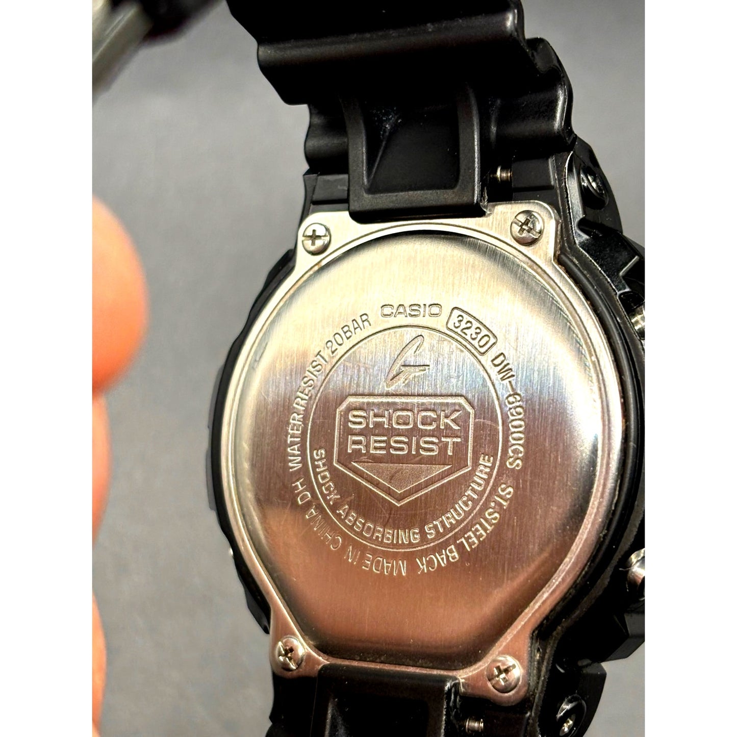 Casio G-Shock DW6900RCS-1 Lime Green Glossy Black Digital Men's Watch NIB