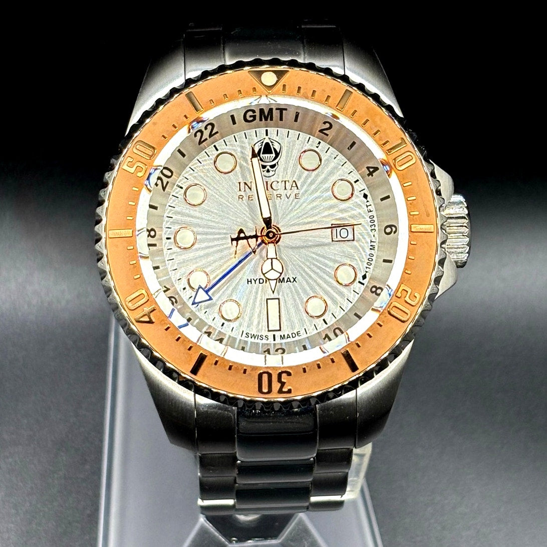 Invicta Reserve Hydromax GMT 16964 Swiss Made 52mm Diver Men's Watch