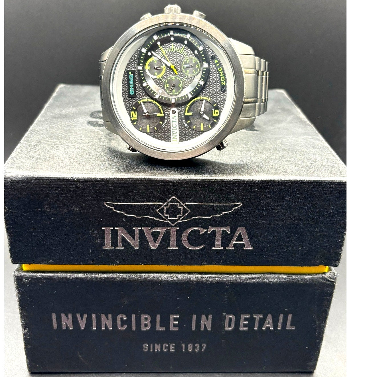 Invicta x SHAQ Zone 34994 Limited Edition Gunmetal 60mm Watch