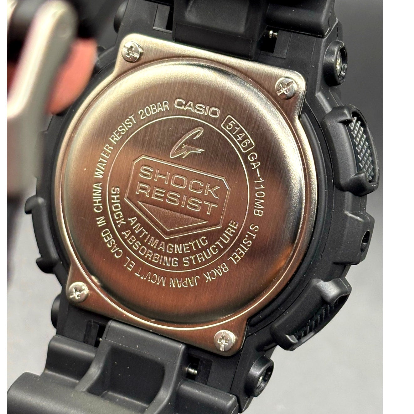 Casio G Shock GA-110MB-1A Military Black Analog Digital 200M Men's Watch NIB
