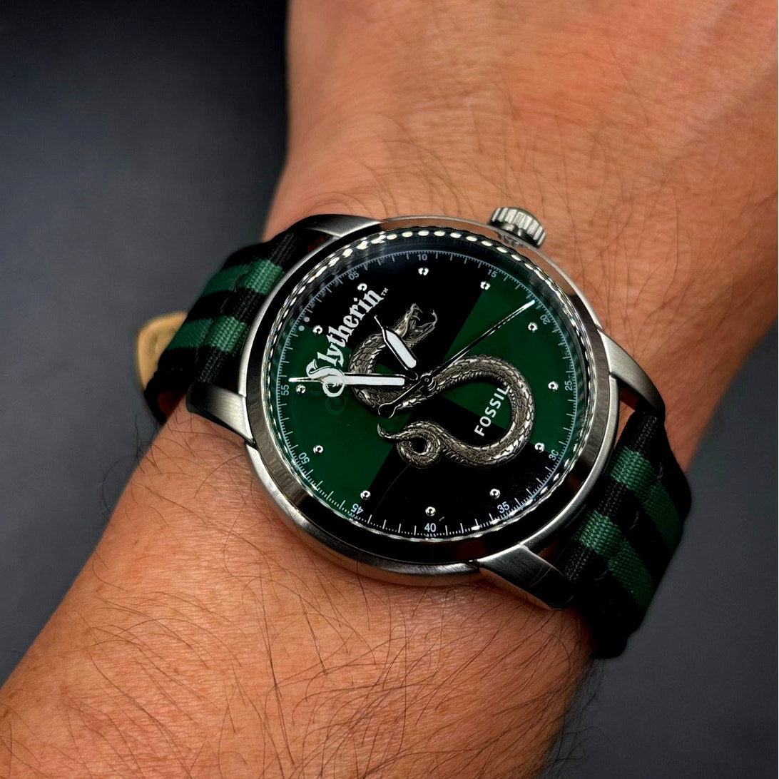 Fossil x Harry Potter Slytherin LE1161 Limited Edition 40mm Watch NIBWT