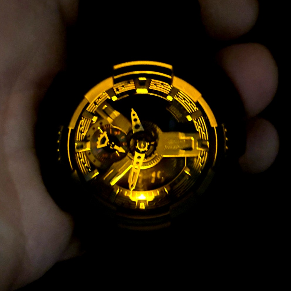 Casio G Shock GA-110MB-1A Military Black Analog Digital 200M Men's Watch NIB