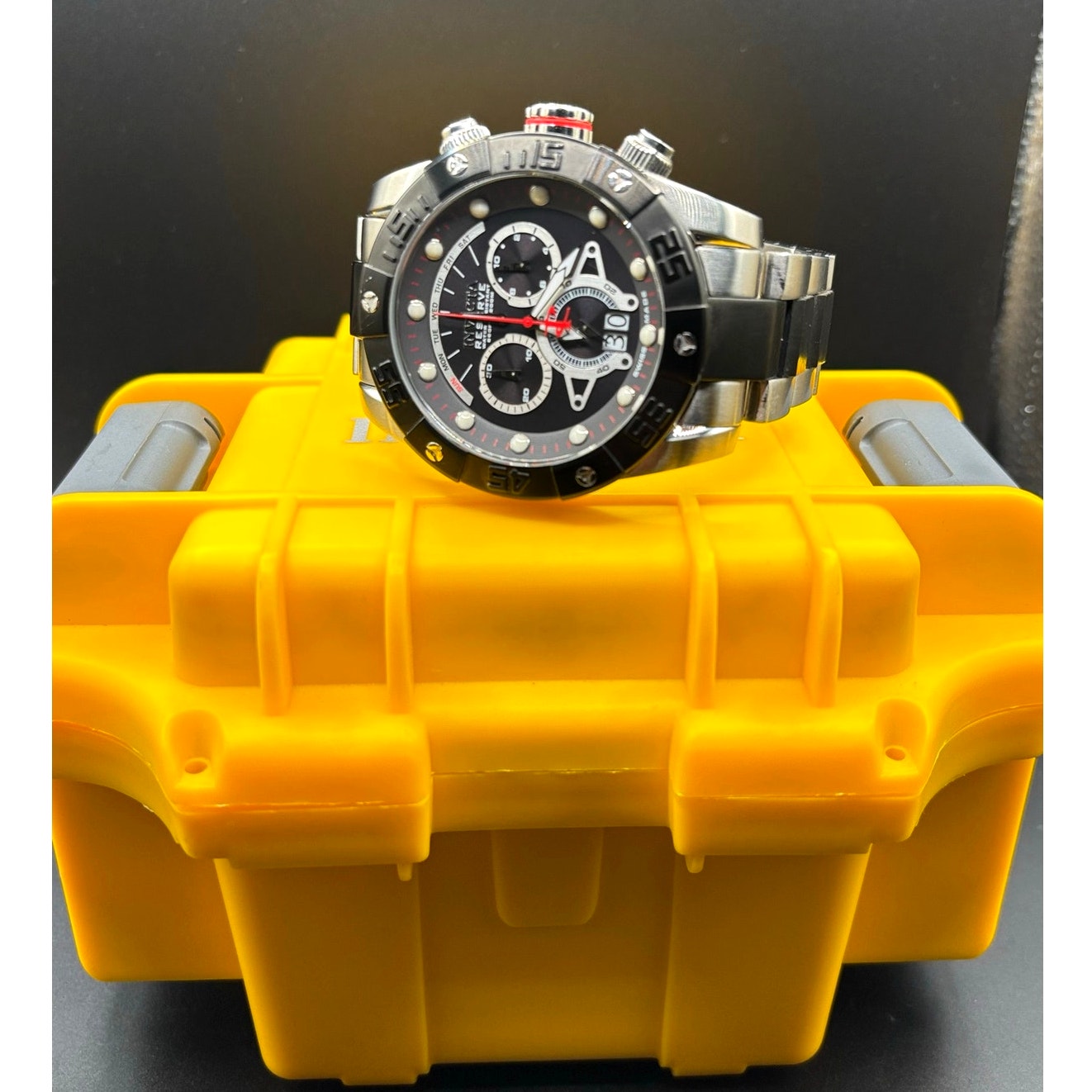 Invicta Reserve Leviathan II 0329 Swiss Made Chronograph 53mm Watch OOS