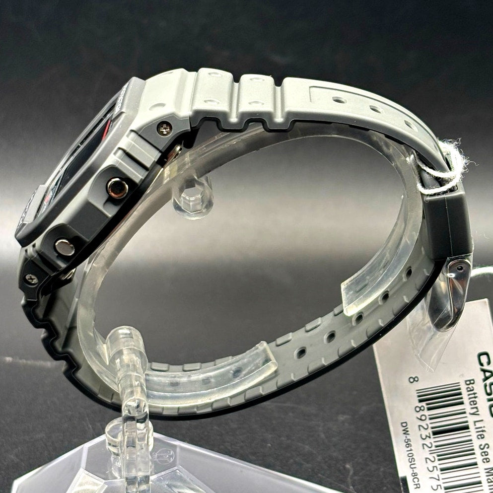 Casio G-Shock DW-5610SU-8 Utility Gray Digital 200M Watch NIBWT Discontinued