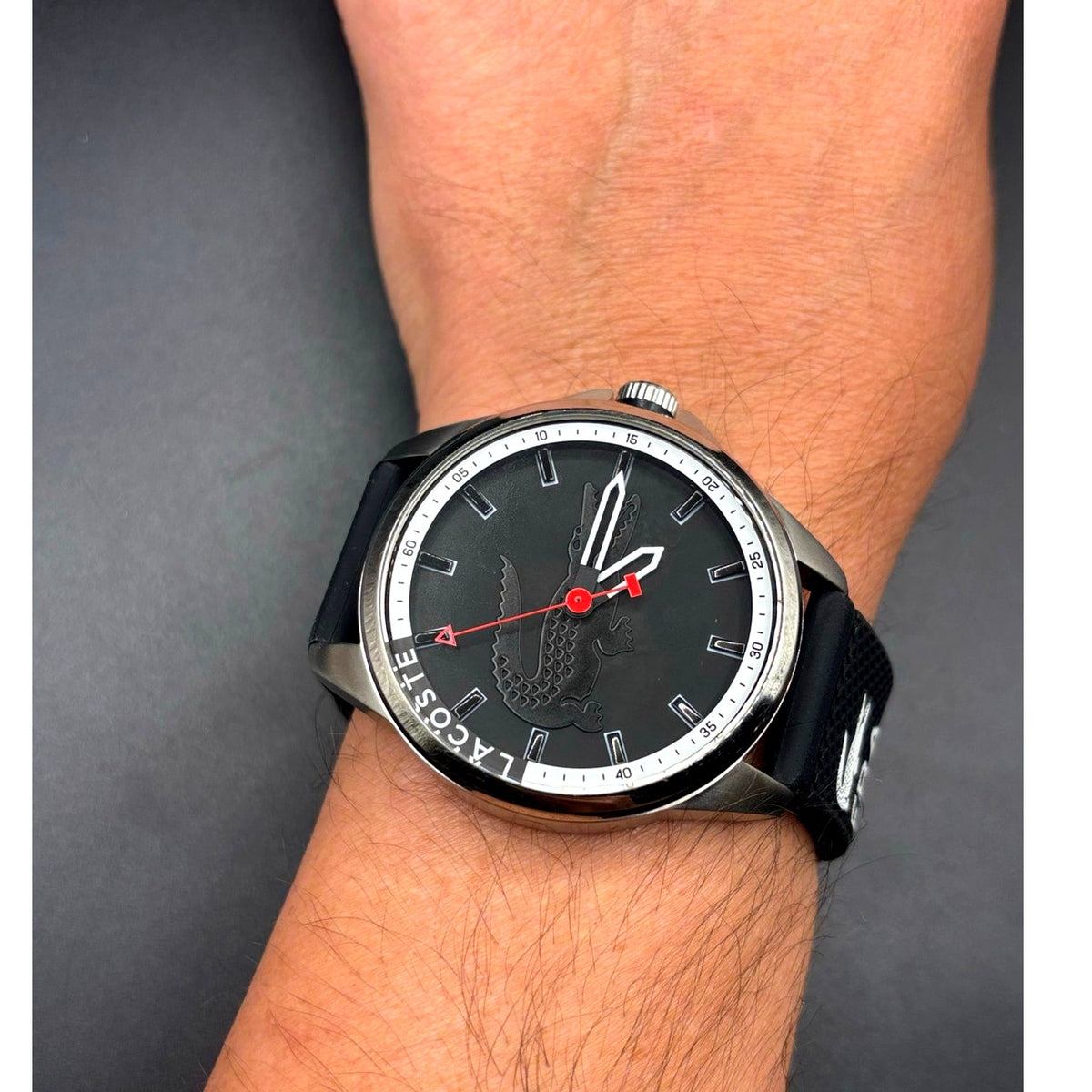 Lacoste Capbreton 2010840 Black Dial Quartz Men’s Watch 50M Unisex