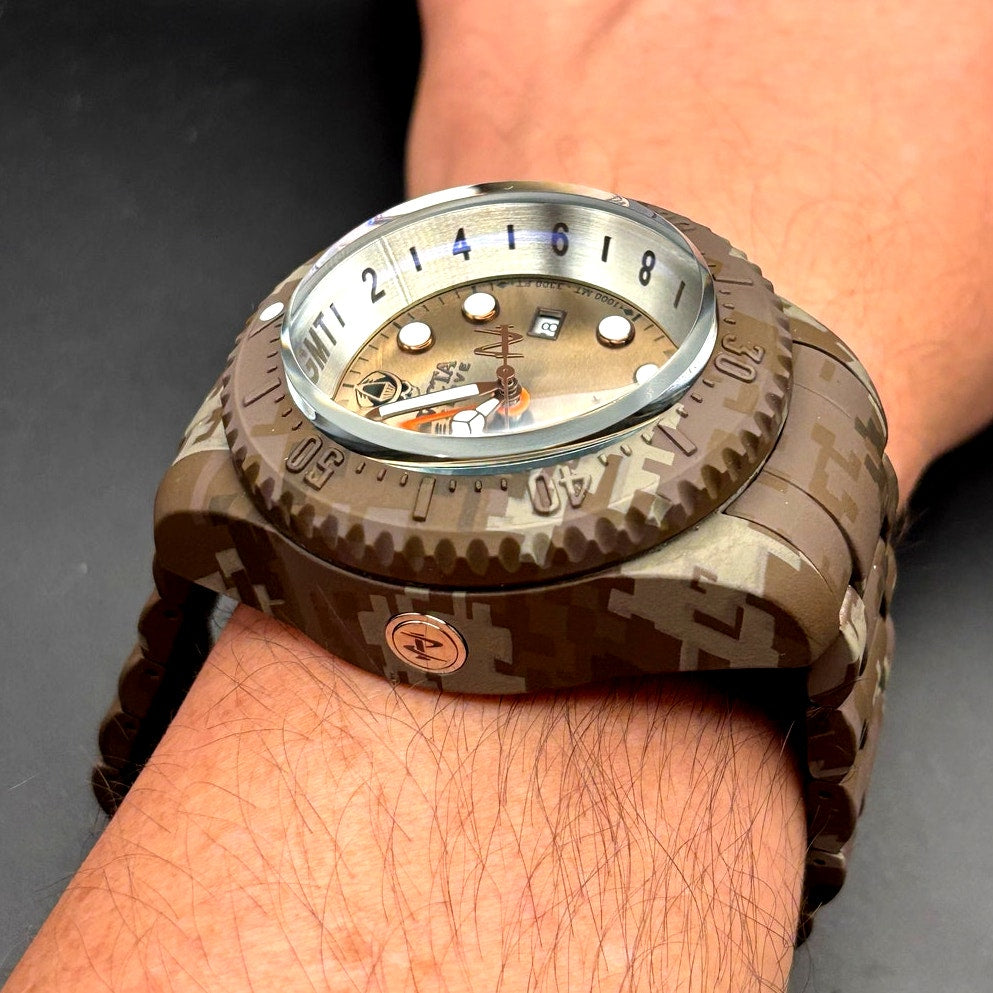 Invicta Reserve Hydromax GMT 45938 Swiss Movement 52mm Diver Men's Watch NIBWT