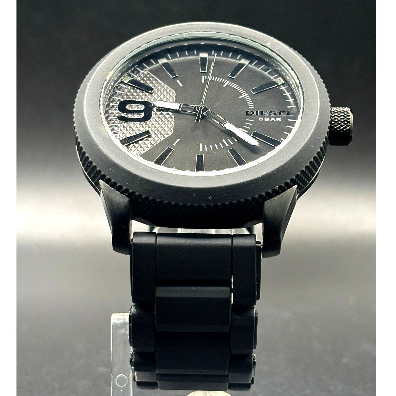 Diesel Rasp NSBB DZ1873 Men’s Black Stainless Steel 50mm Men's Watch
