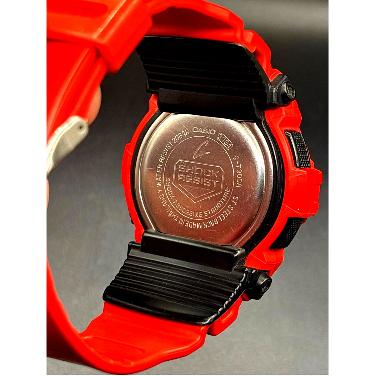 Casio G-Shock G-7900A-4 Red Tide Moon Digital Men’s Watch 200M