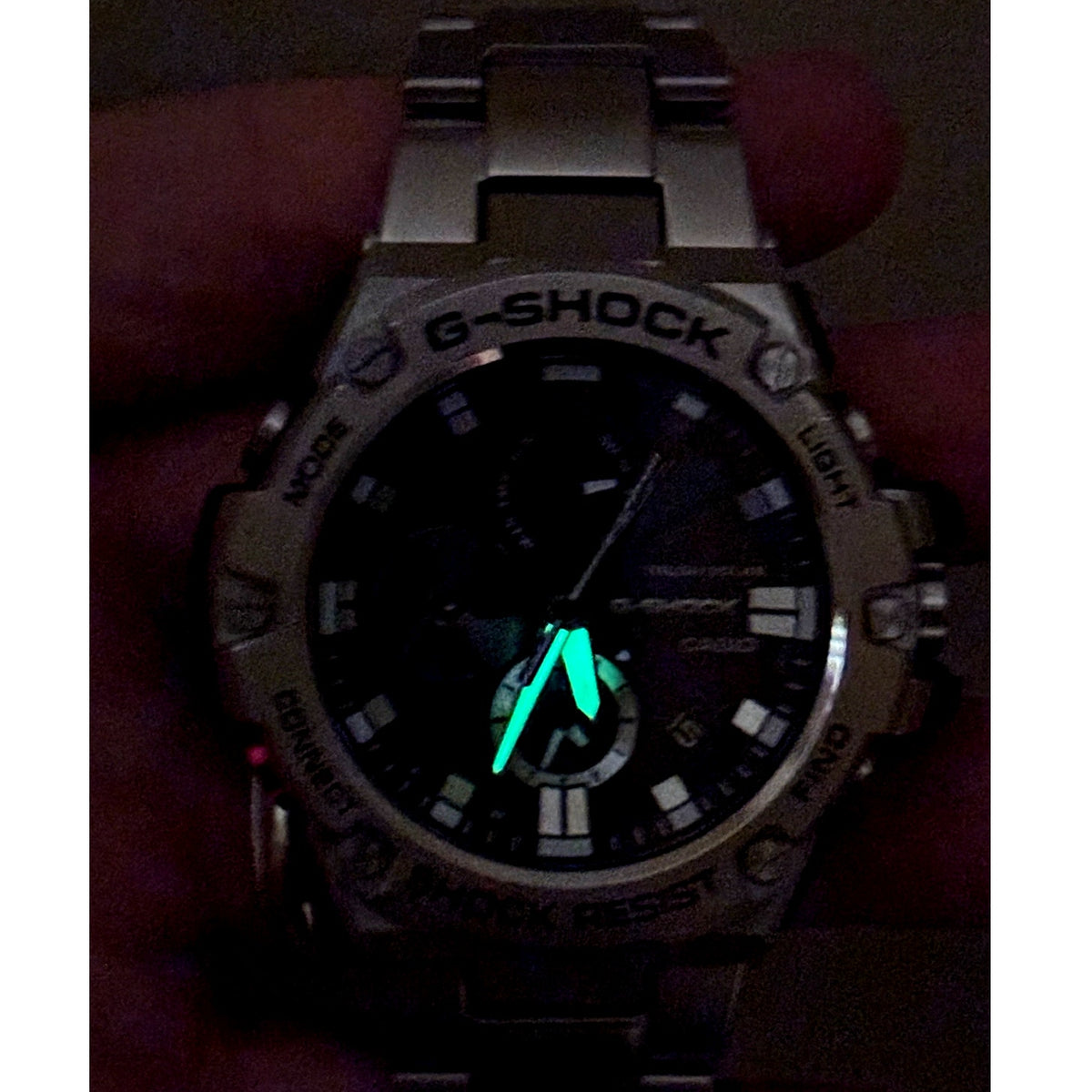 Casio G-Shock G-Steel GST-B100D-1A Tough Solar Bluetooth 200M Steel 53mm Watch