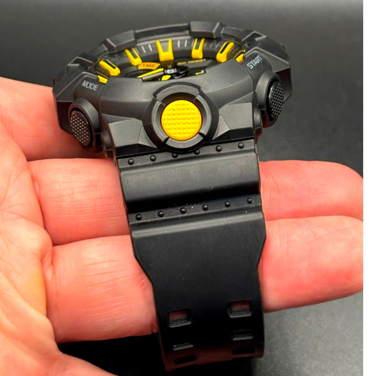 Casio G-Shock GA-700CY-1A Caution Yellow Black Analog Digital Men’s Watch