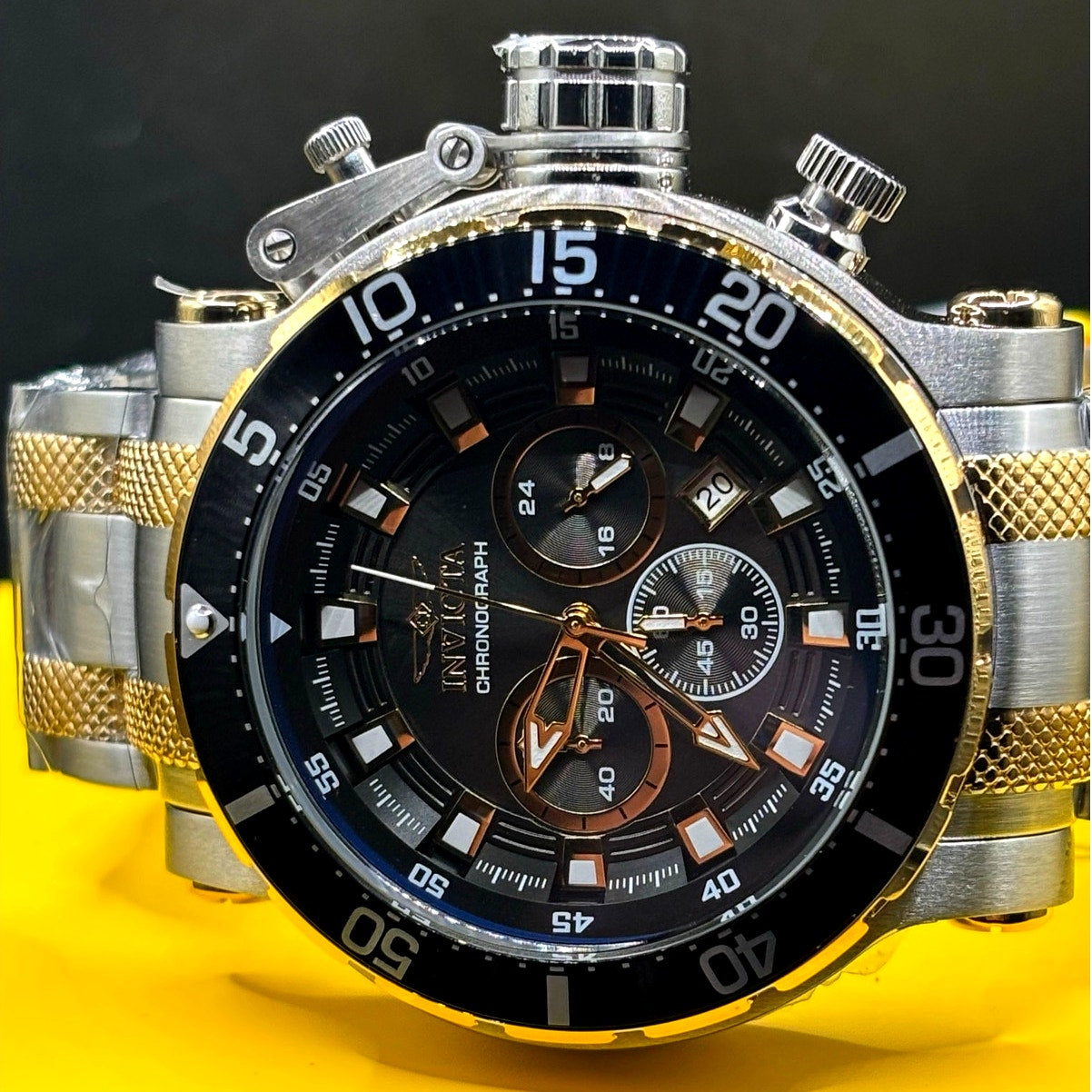 Invicta Coalition Forces Night Hawk 32712 52mm Chronograph Men’s Watch NIBWT