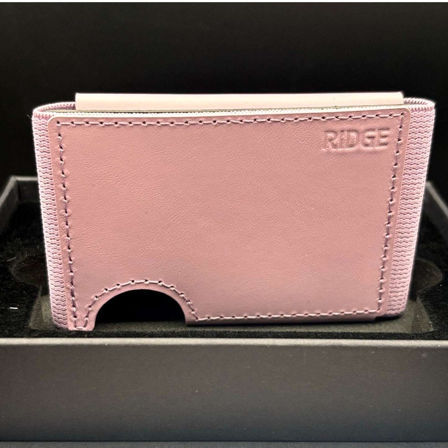 Ridge Biflex Leather Wallet RFID Blocking Slim Minimalist Card Holder NIBWT
