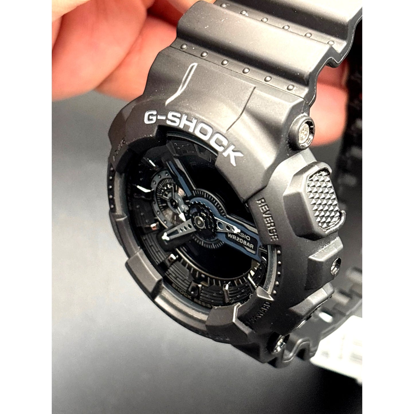 Casio G-Shock GA110-1B Men’s Black Analog-Digital 200M Watch NIBWT