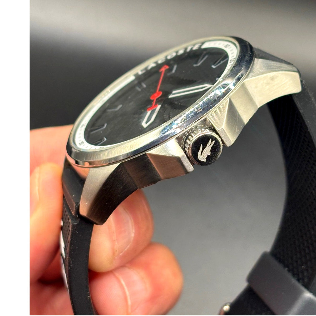 Lacoste Capbreton 2010840 Black Dial Quartz Men’s Watch 50M Unisex