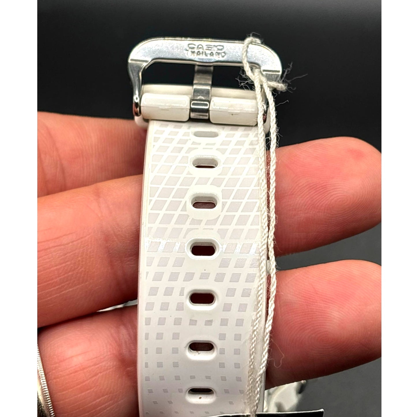 Casio G-Shock DW6900-7 Metallic Mirror White Glossy Digital Men's Watch NIBWT