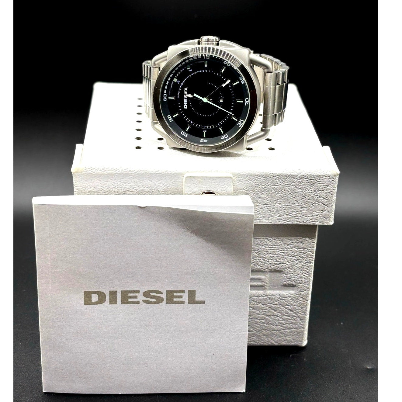 Diesel Descender DZ1579 Black Dial Stainless Steel Men’s Watch