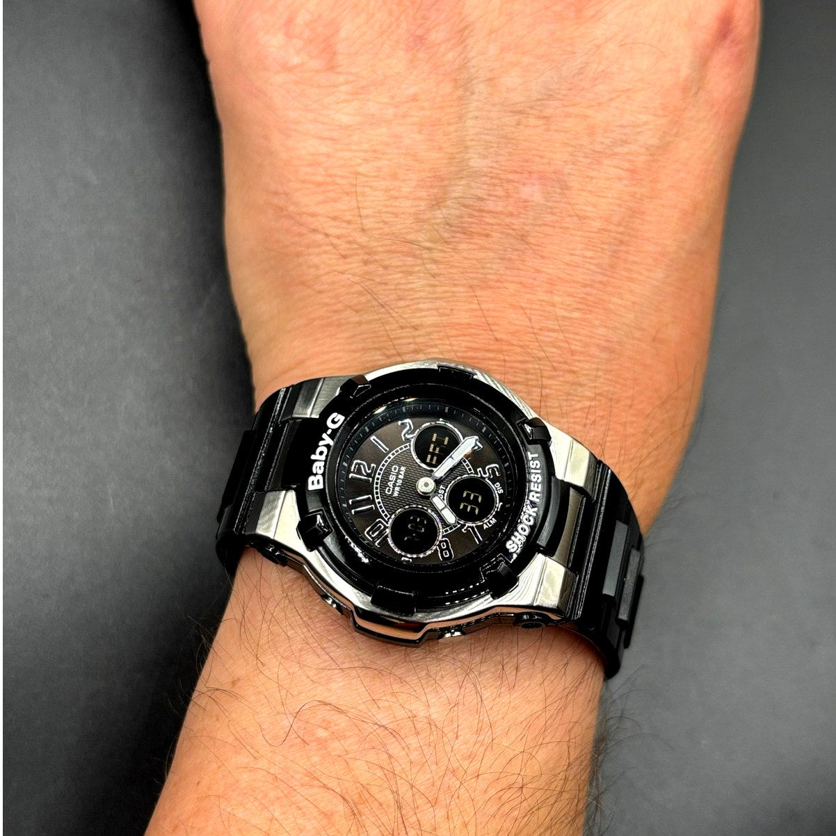 Casio Baby-G BGA110-1B2 Analog Digital Black Women’s Watch Discontinued