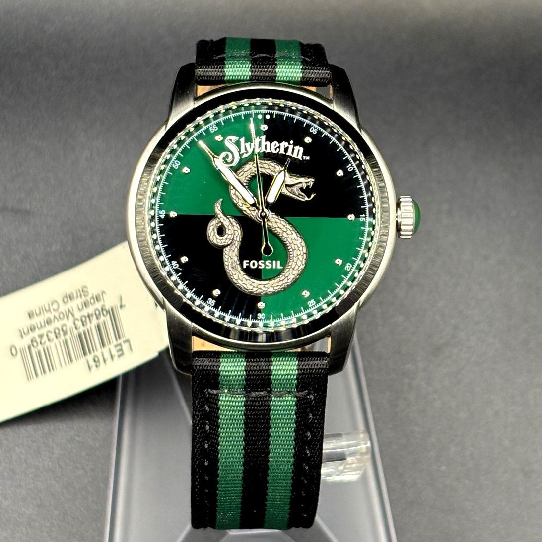 Fossil x Harry Potter Slytherin LE1161 Limited Edition 40mm Watch NIBWT