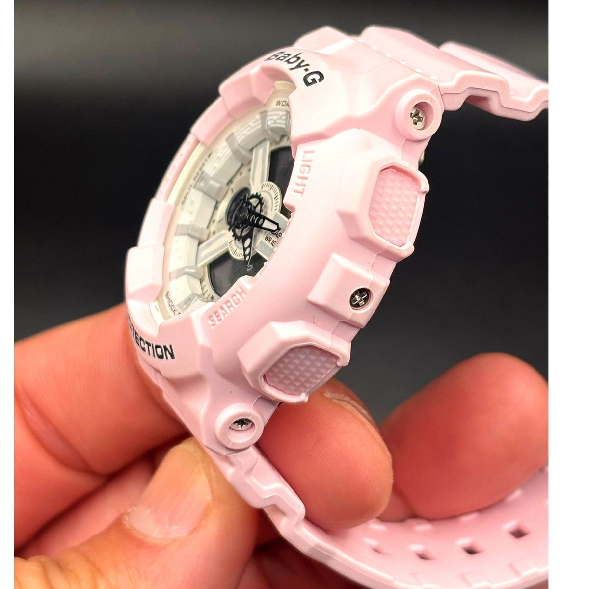 Casio Baby-G BA-110BE-4A Beach Color Pink Analog Digital Women’s Watch 100M