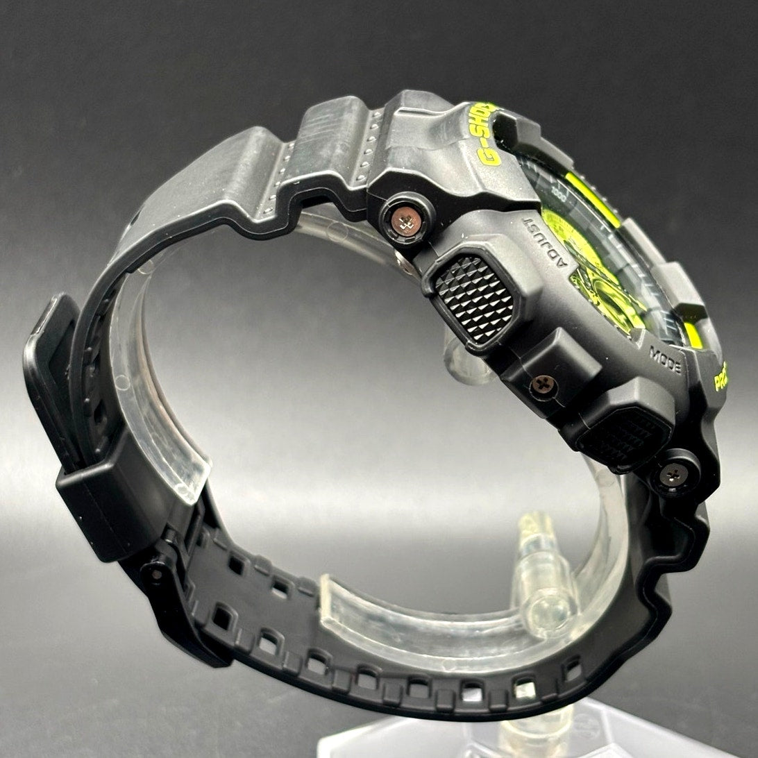 Casio G-Shock GA140DC-1A Analog Digital Black Vivid Yellow Men's Watch