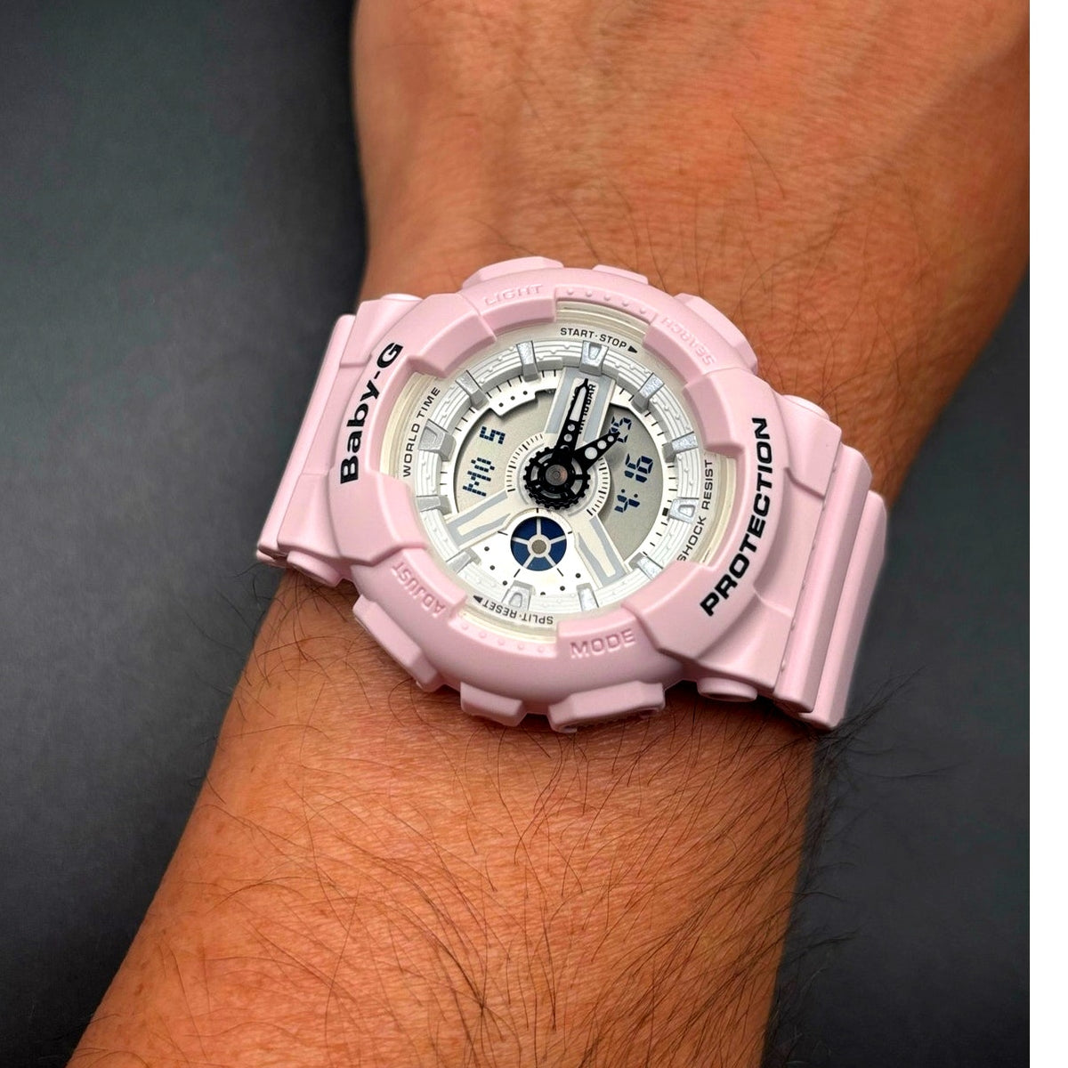 Casio Baby-G BA-110BE-4A Beach Color Pink Analog Digital Women’s Watch 100M