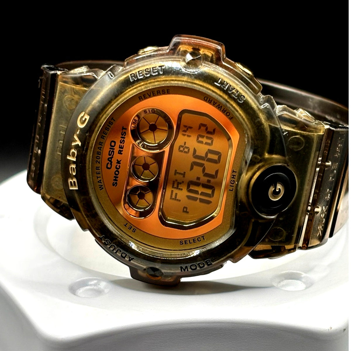Casio Baby-G BG6901-8 Smoke Gold Digital 200M Vintage Watch