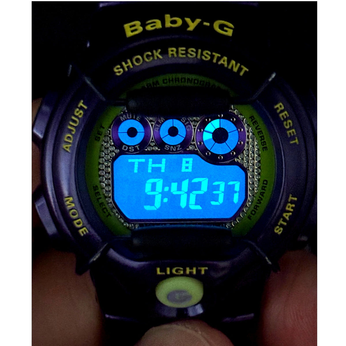 Casio Baby-G BG-1005M-6 Tropical Purple Digital Women’s Watch NIBWT