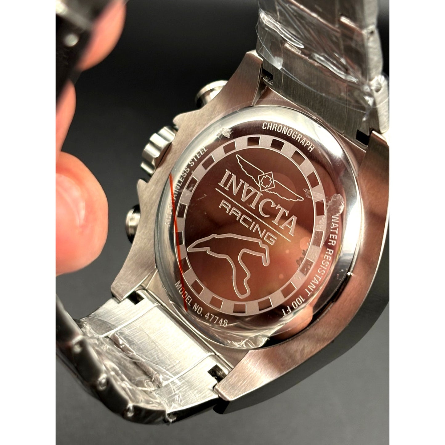 Invicta 47748 Racing RedLine Chrono + F2 Display Car Set Collector’s Edition NIB