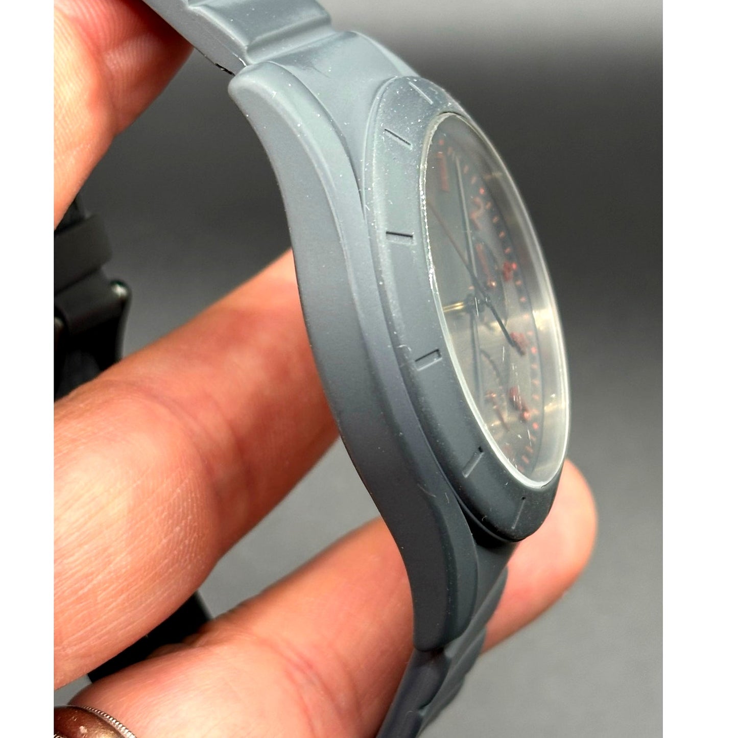 Fossil FS5221 Poptastic Sport Gray Dial Silicone Strap Multifunction Watch
