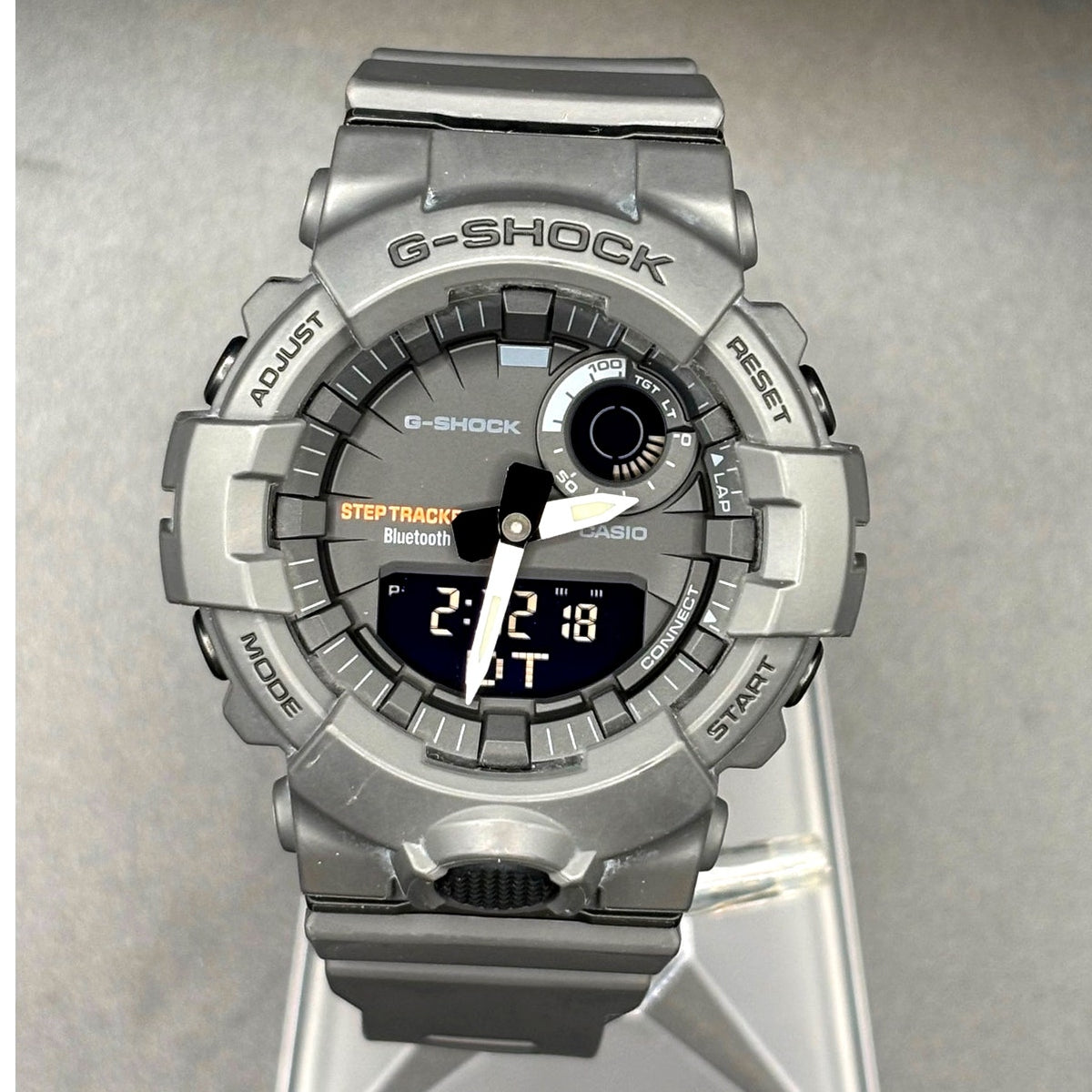 Casio G-Shock GBA800-8A Step Tracker Bluetooth Matte Gray Men's Watch