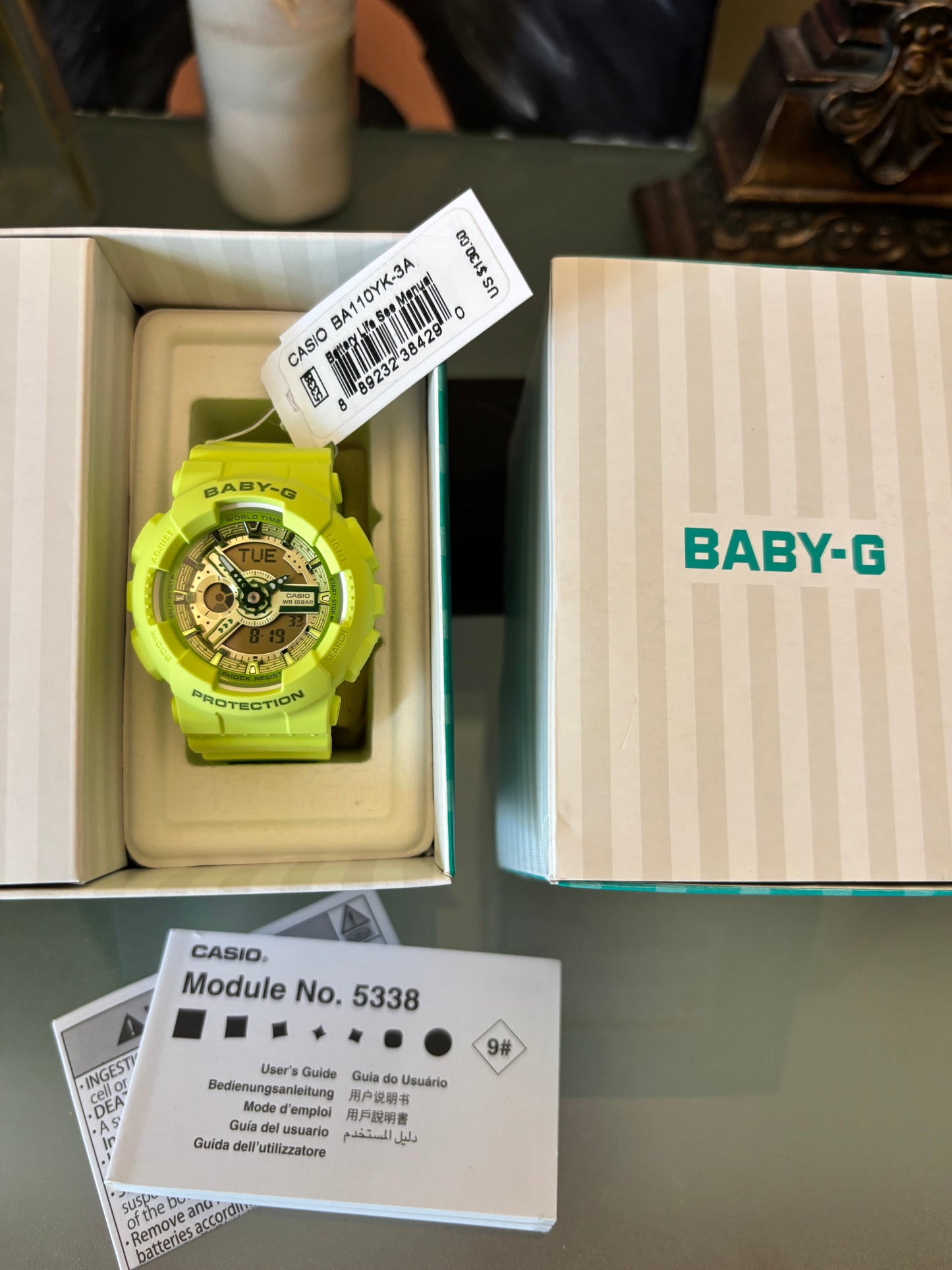 Casio BABY-G BA-110K-3A (Neon Green)