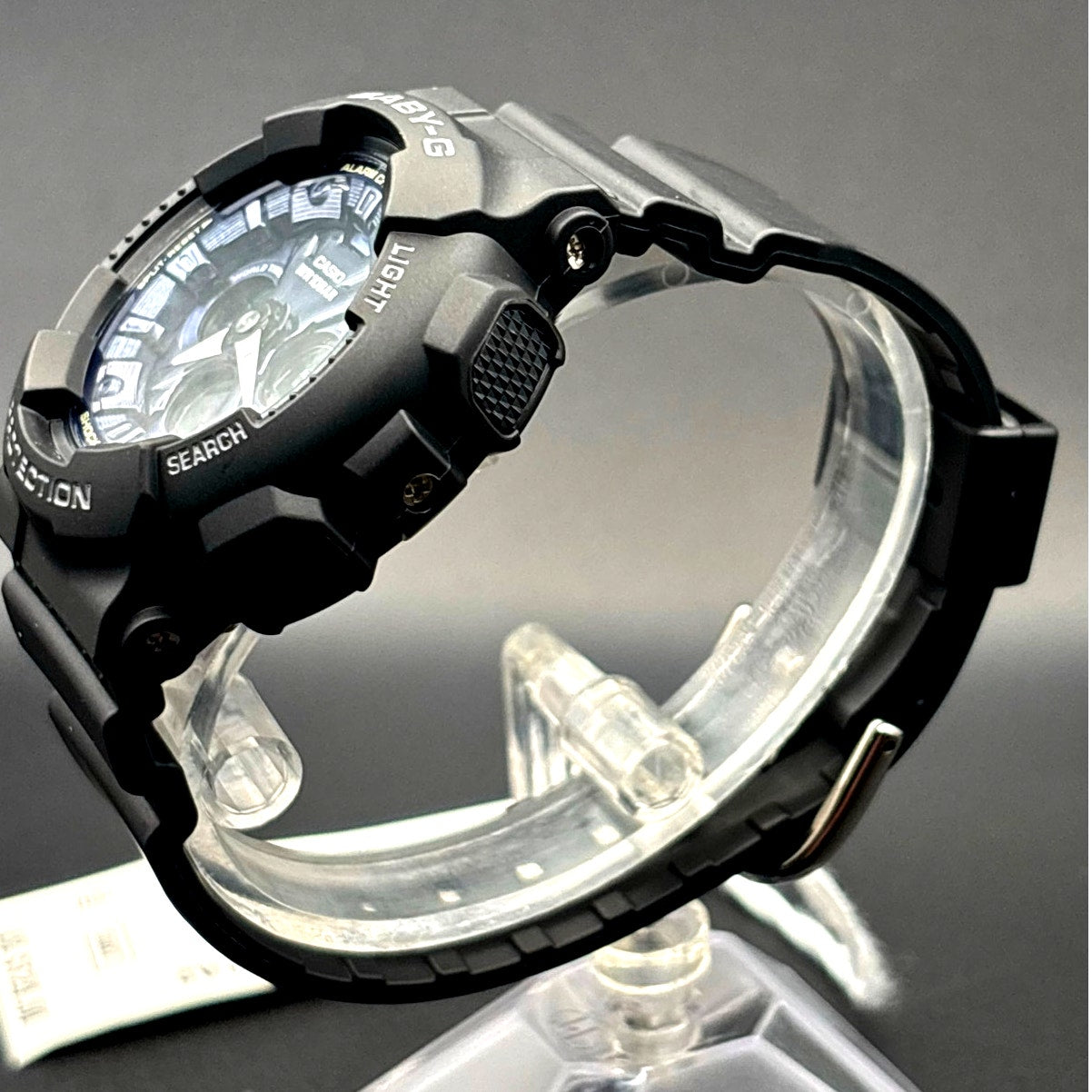 Casio Baby-G BA130-1A2 Metallic Blue Black Analog Digital Women's 43MM Watch NIB