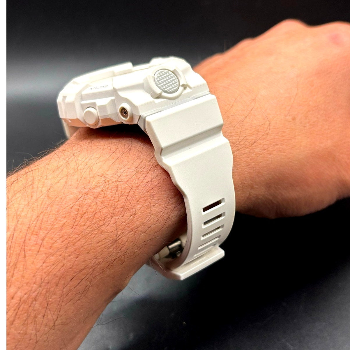 Casio G-Shock GBA800-7A Step Tracker Bluetooth White Unisex Watch NIB