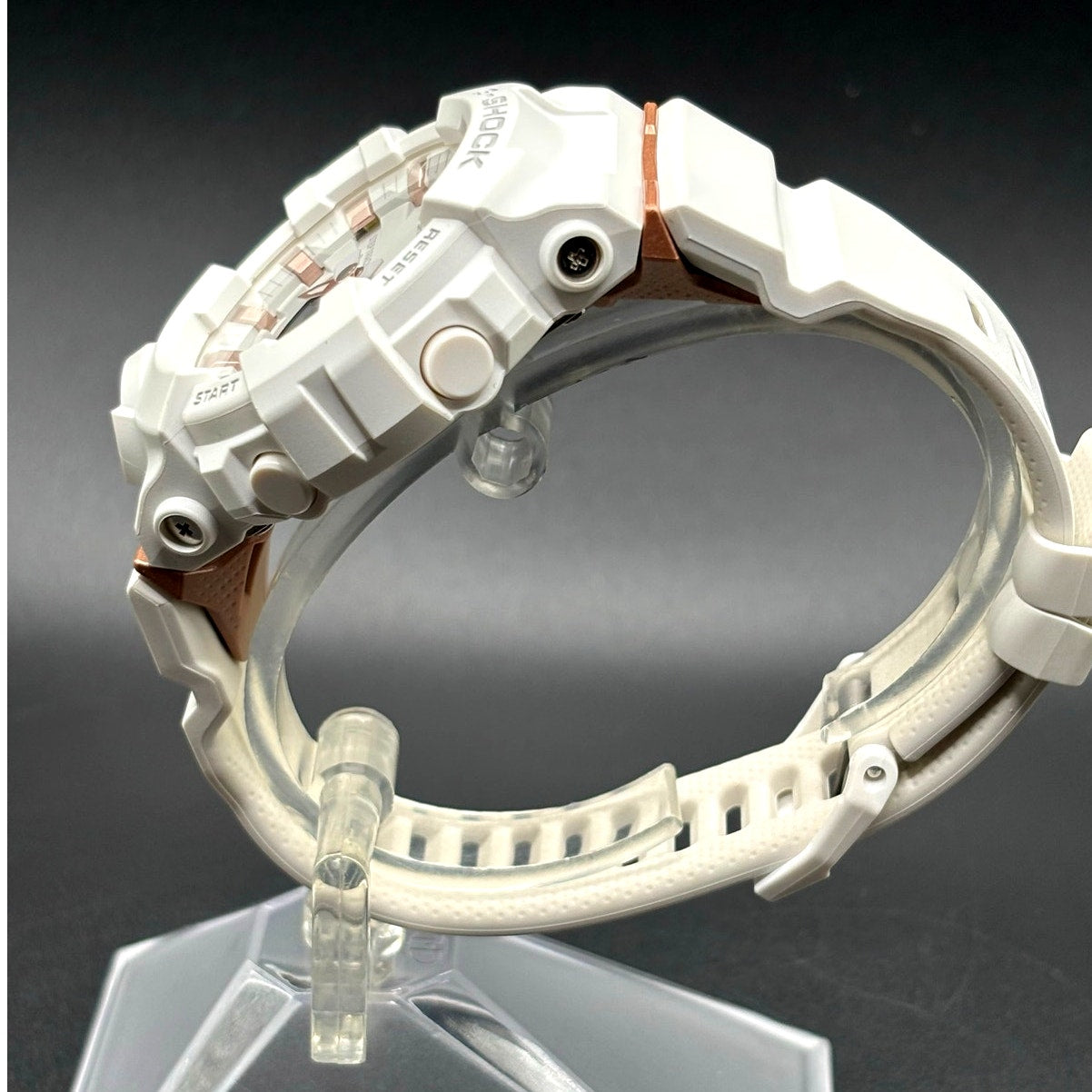 Casio G-Shock GMA-B800-7A Step Tracker Bluetooth White Rose Gold Women's Watch