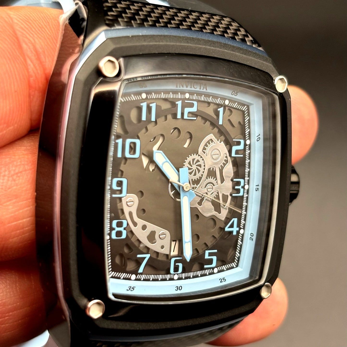 Invicta Racing JM Limited Edition 48066 Men’s Blue Black Silicone Watch NIBWT